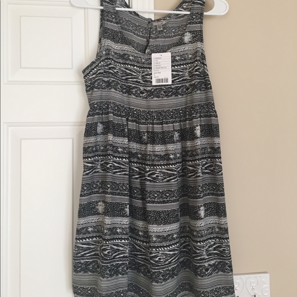 Urban Outfitters Black and White Patterned Dress